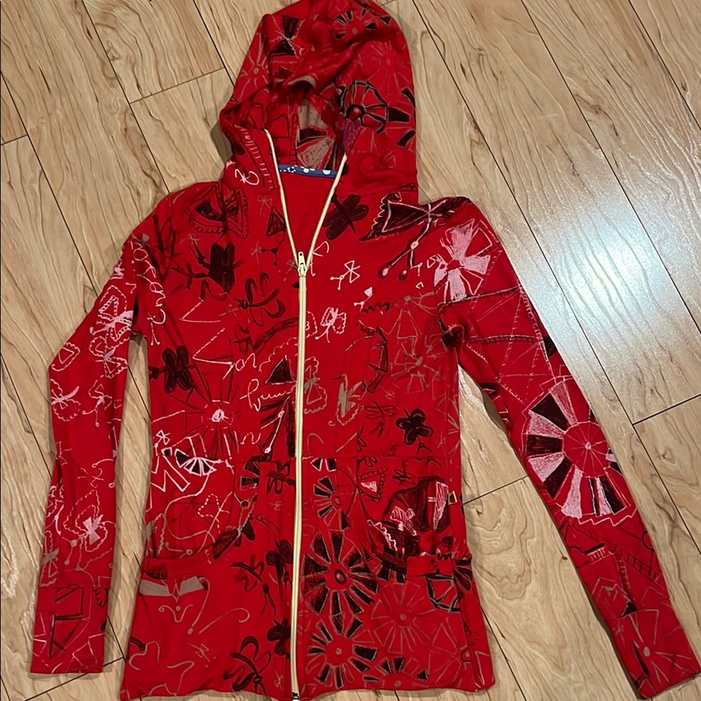 Red Graphic Women's Jacket